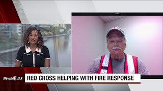 Taking a look at the Red Cross' impact with helping those in need during destructive wildfires