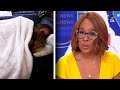 Anchor Gayle King Slept on the Couch In Her Yellow Dress