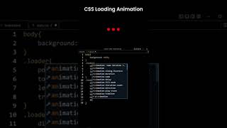 Famous Bouncing Loader Animation | CSS and JavaScript Tutorial #shorts #shortvideo Wealth