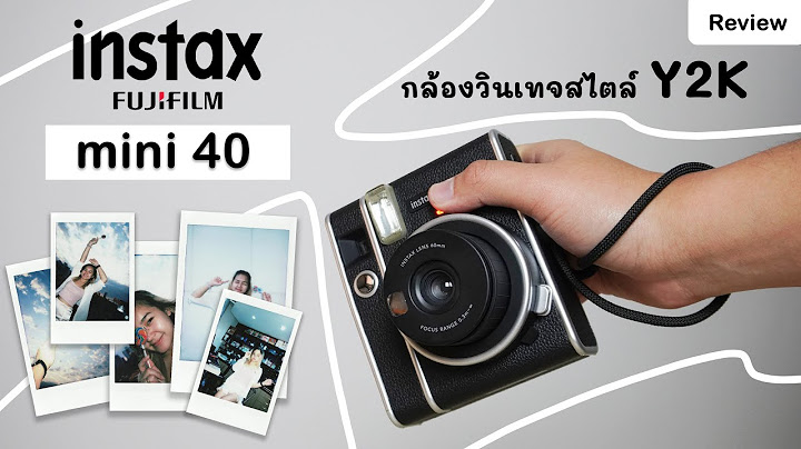 Fujifilm ฟ ล ม ขอบขาว instax mini film