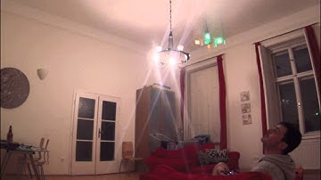 Syma x5c-1 indoor test flight Budapest