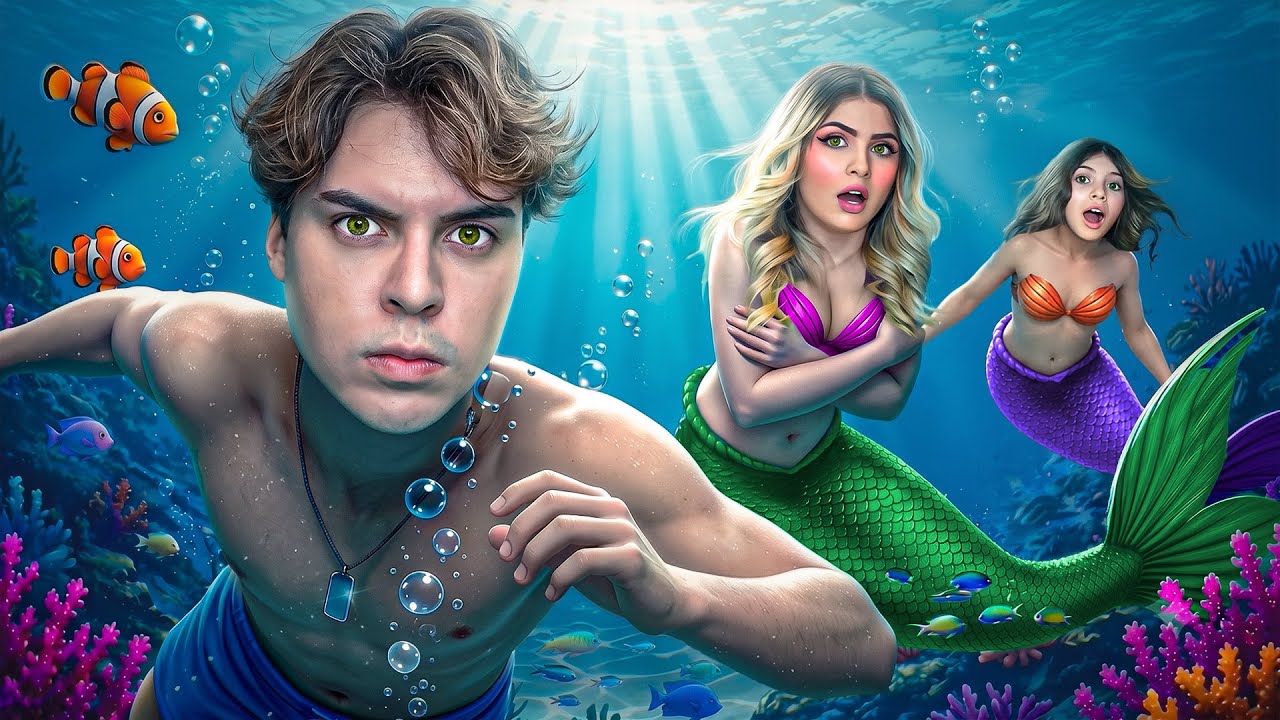 ESPÍO a LAS SIRENAS MIENTRAS se VISTEN!! 👀🔥