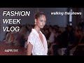 FASHION WEEK VLOG 2022 | walking 11 fashion shows as an IMG Model