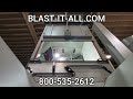 4848 Vertical Reciprocating Sandblasting System Overview