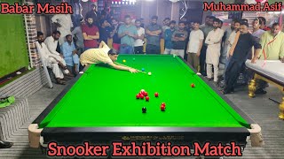 Snooker Exhibition Match | Muhammad Asif vs Babar Masih | Best Of 3 Session | Red Zone Snooker Club 
