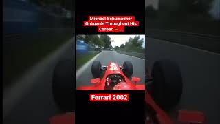 Michael Schumacher Onboards Through The Years #f1 #schumacher