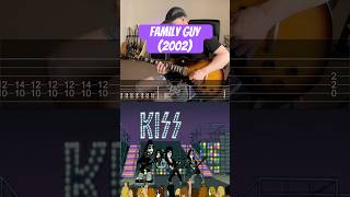 Rock And Roll All Nite - Kiss (Guitar Cover with TABS) | From the TV show ‘Family Guy’ (2002) Kyle Collins