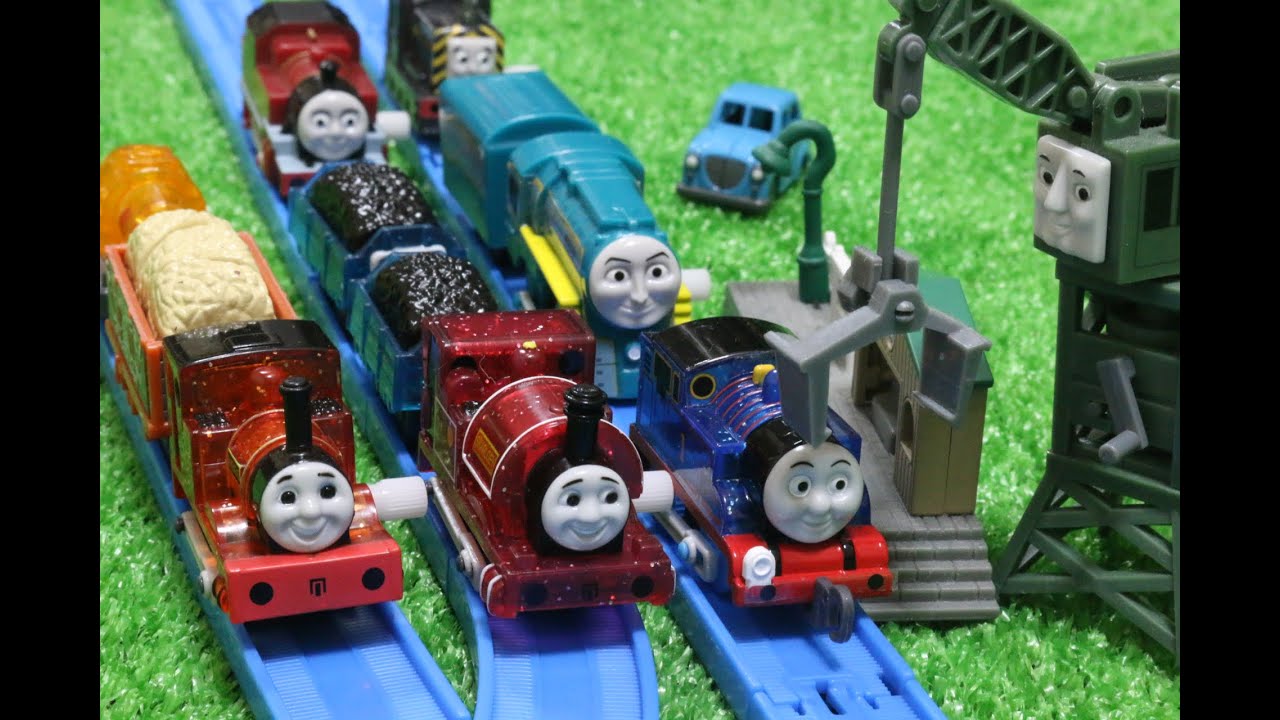 トーマス カプセルプラレール キラキラの高山鉄道のなかまたち編2 Thomas The Tank Engine & Friends Plarail  Toy がちゃがちゃ おもちゃ