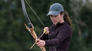 Alisha Newton on Mounted Archery | Heartland | CBC