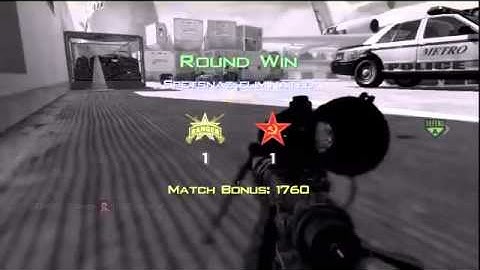 SICK TRICKSHOT ON TERMINAL   MW2!