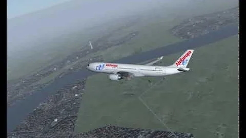 A330-203 for Flightgear with brandnew GE engine sounds