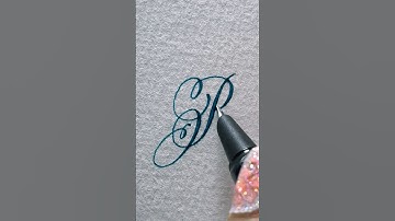 Letter “B” Calligraphy