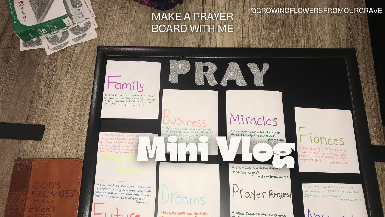 How To Make A Prayer Board For Kids