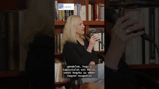 Lampé Ágnes szerint a rutin, és a nyugodtság fontos az interjúknál