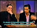 Capture de la vidéo Zdf Interview With Nick Cave And Blixa Bargeld1997