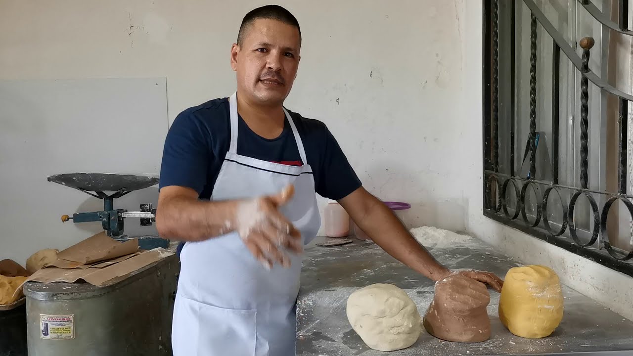 Como hacer pasta para concha | El Pan De Valdo