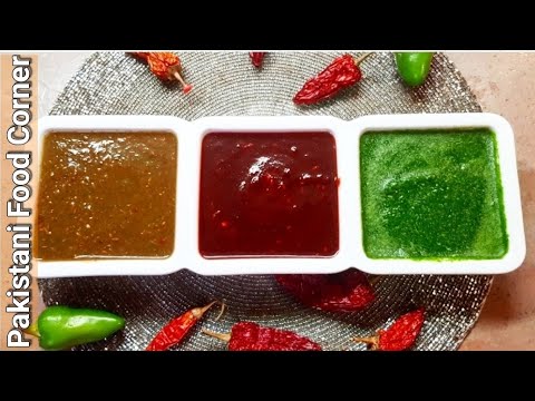 3-easy-&-quick-chutney-recipes-|-recipe-by-pakistani-food-corner