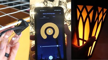 XMCosy Smart String Lights + Flickering Solar Torch Lights Review