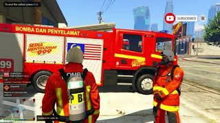 Bomba Padam Kebakaran Kedai Terbakar GTA 5 screenshot 5