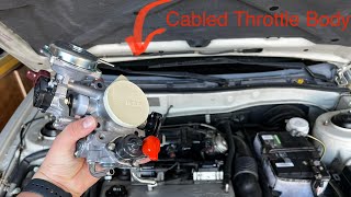 Cabled Throttle Body Replacement 2001 Mitsubishi Galant Throttle Body