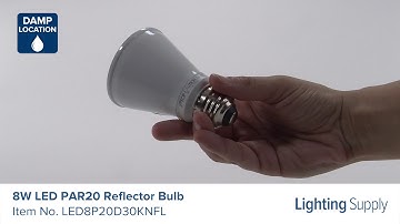 TCP 8W LED PAR20 Reflector Bulb (LED8P20D30KNFL)