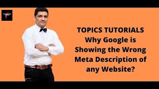 Why Google Showing Wrong Meta description of My website