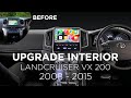 UPGRADE INTERIOR LANDCRUISER TAHUN 2008 - 2015 MENJADI 2021 !