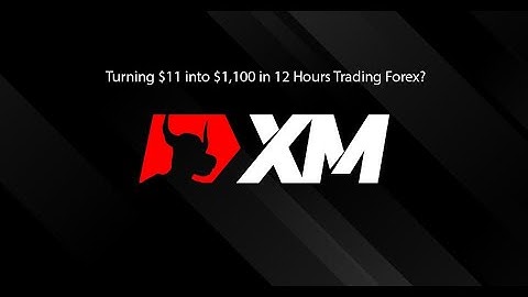Turning $11 into $1,100 in 12 Hours Trading Forex