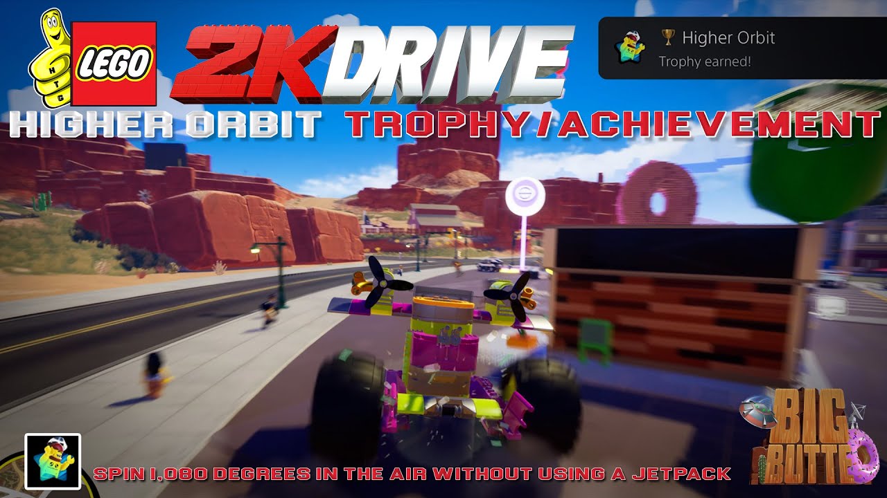 LEGO 2K DRIVE: Higher Orbit (Spin a 1080 the EASY WAY!) - HTG