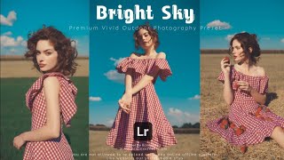 BRIGHT SKY - Lightroom Mobile Preset Free DNG | Lightroom Presets Free Dawnload screenshot 3