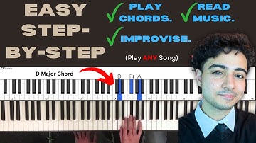 How to Play Piano: FULL 10 Hour Course & Easy Tutorial (For Beginners, ANY song, Fast)