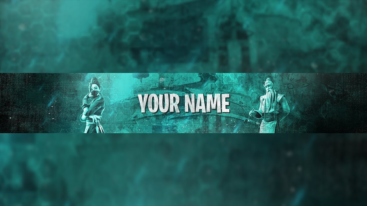 Shifu - FREE! Fortnite YouTube Banner Template (Speedart) - YouTube