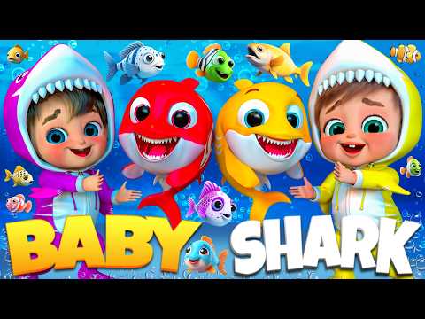 Baby Shark Dance in the Blue - Nursery Rhymes & Kids Songs By Coco Cartoon School Theater