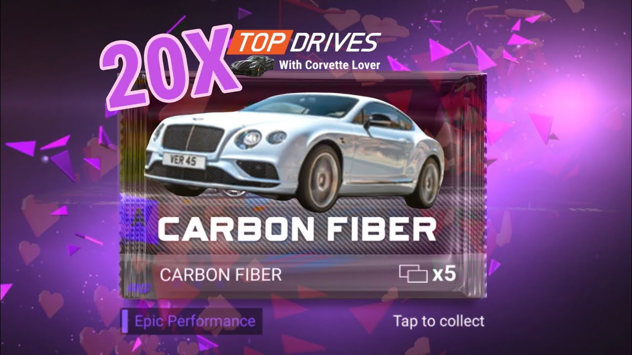 Top Drives | EPIC 20X Carbon Fiber Pack Opening!