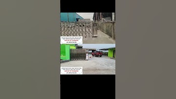 Cổng xếp inox giá rẻ, chất lượng cao