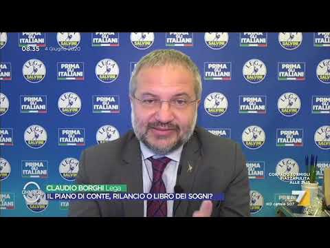 Recovery Fund, Claudio Borghi: "Tutti gli strumenti europei sono stati tenuti fuori dal ...
