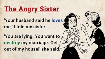 Learn English through Stories Level 3 ⭐ The Angry Sister - Graded Reader | English Audio Podcast