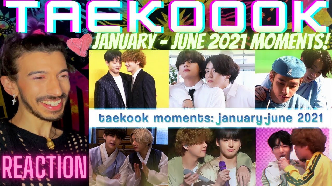 Моменты TAEKOOK || январь-июнь 2021 | РЕАКЦИЯ
