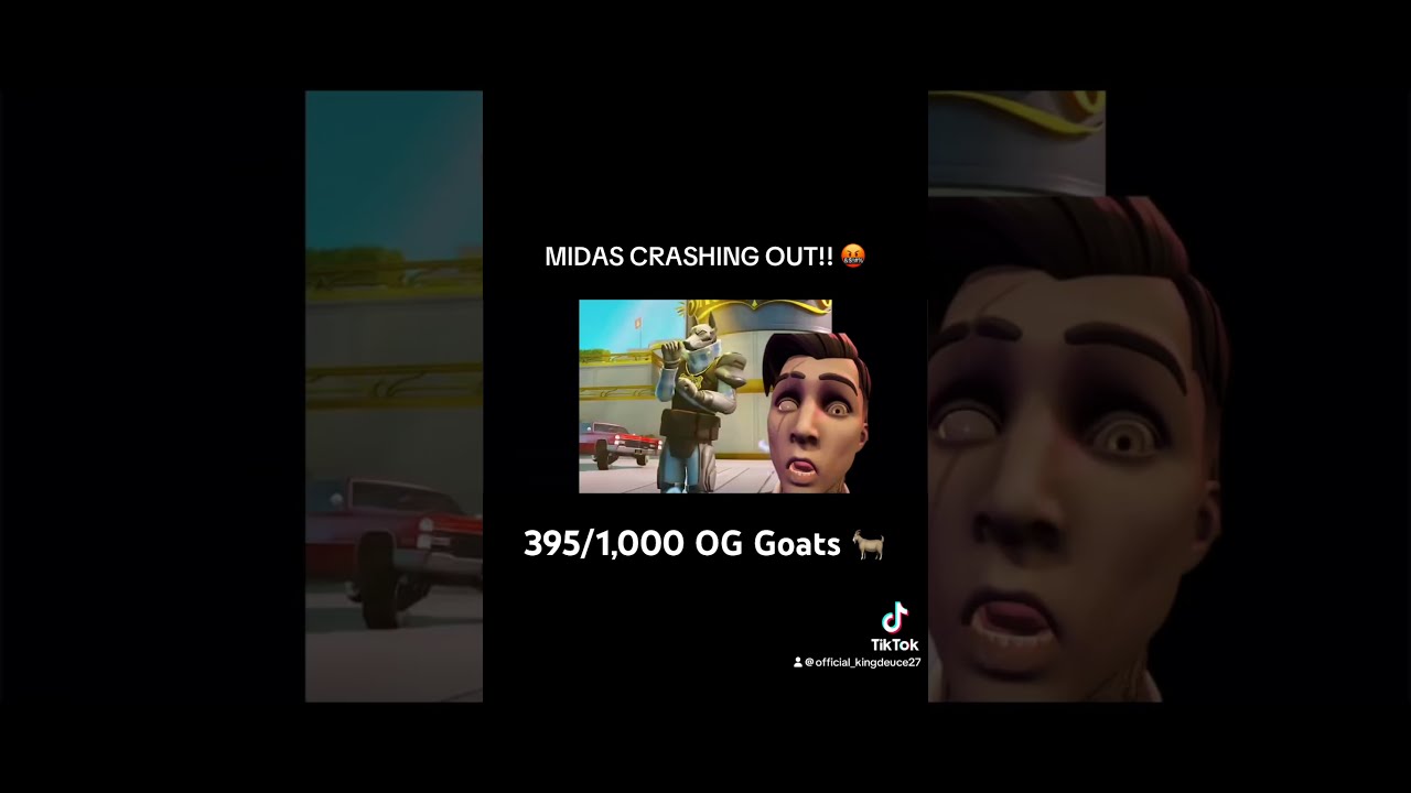 Midas In The New Season Fortnite Fyp