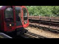 Journey on Central line Greenford to Ealing Broadway.