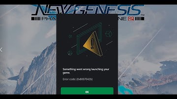 Phantasy Star Online 2 New Genesis: Fix Error 0x8007042b Something Went Wrong Launching Your Game PC