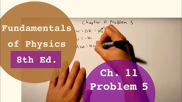 Fundamentals of Physics 8th Edition (Walker/Halliday/Resnick), Chapter 11, Problem 5 Solution