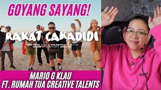 REACTION RAKAT CAKADIDI - MARIO G KLAU ft. RUMAH TUA CREATIVE TALENTS #mariogklau #reactionmv