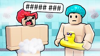 Roblox Shower Sim but it's not banned