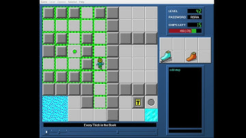 CCLP3 level 42 solution - 421 seconds