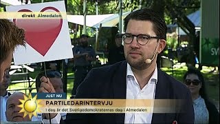 Vad Tycker Du Om Pride, Jimmie? - Nyhetsmorgon Tv4