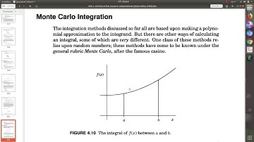 Monte Carlo integration using Fortran