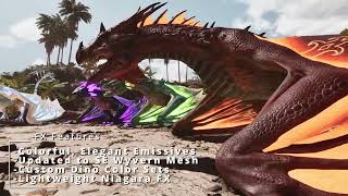 Ark Survival Ascended Mod Showcase: Runic Wyverns