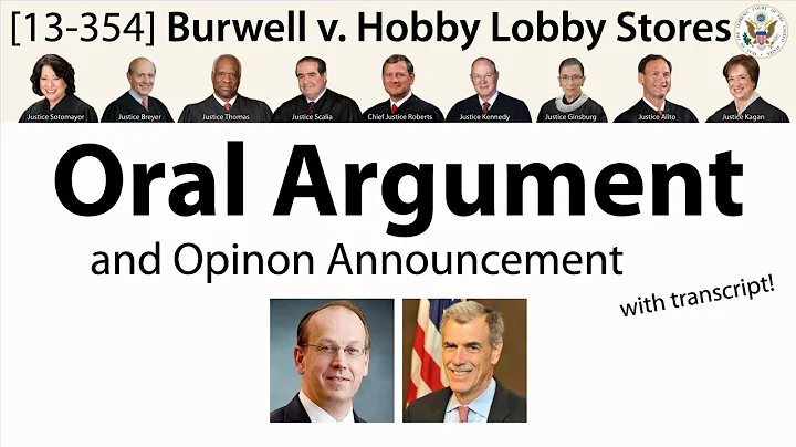 [Landmark Cases] Religious For-Profits: Burwell v. Hobby Lobby