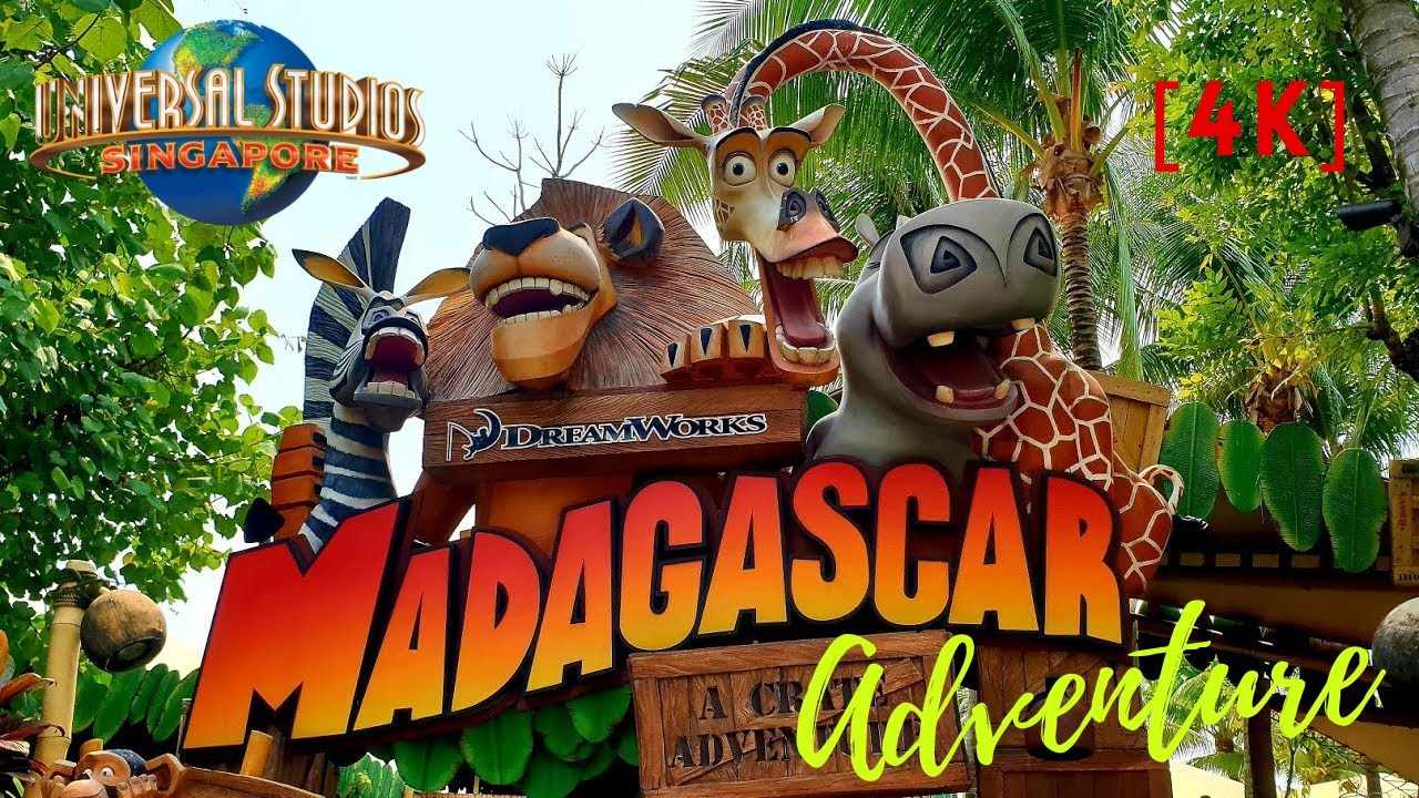 Thrilling adventure. Дримворкс Мадагаскар парк. Парк Юниверсал Студиос Madagascar a Crate Adventure. Мадагаскар студия. Madagascar Universal Studios Singapore.